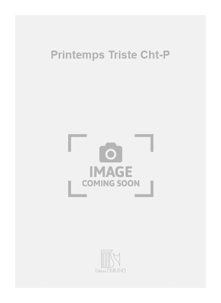 Printemps Triste Cht-P